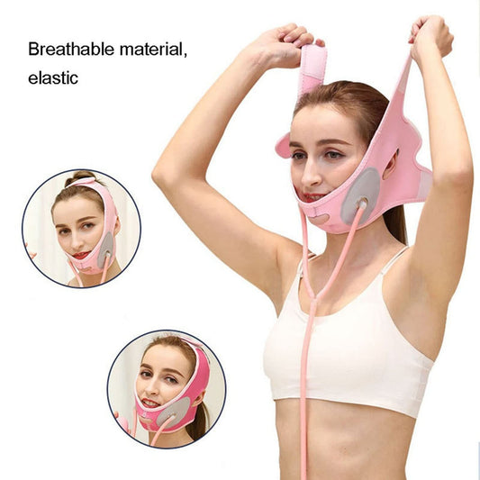 Face Slimming Strap Belt Double Chin Lifter Bandage Lifting Vface Inflatable for Recovery Instrument Face Line Carving Replacement