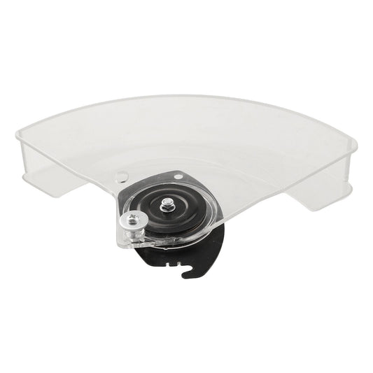 10 Inch Miter Saw Blade Guard Replacement, Compatible with 255mm Saws, Transparent Blade Cover with Mounting Hardware
