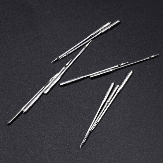 50Pcs Sewing Machine Needles, Universal Sewing Needles for Singer, Brother, Easy Thread, Sizes 65/9, 75/11, 80/12, 90/14, 100/16
