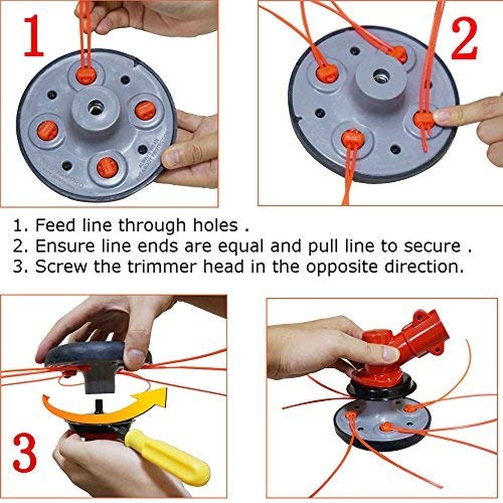 String Trimmer Head Replacement Garden Lawn Mower Part Grass Weed Cutter Accessory