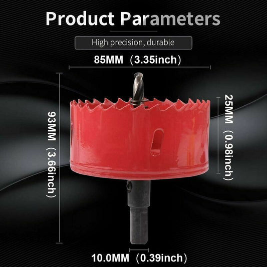 Bi Wood, Hose Drywall, Plastic Aluminum, Fiberboard of Metal Hole Saw Hole Saw for Iron, 85mm