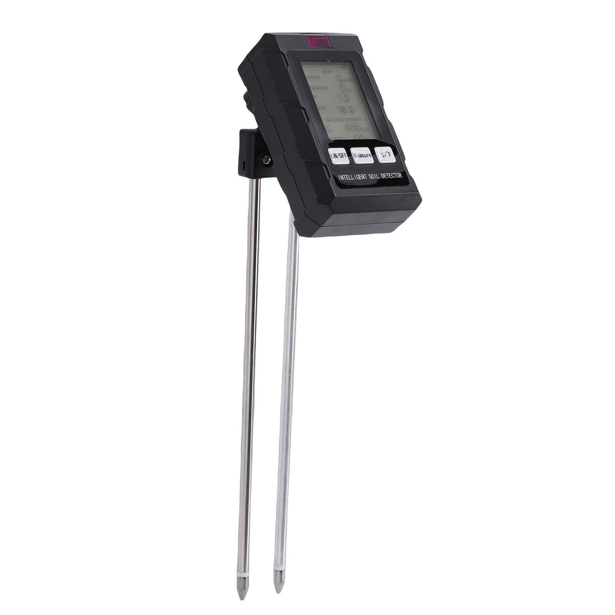 6 in 1 Soil Tester Digital Soil PH Temperature Humidity Fertility Meter for Farming Gardening Plants