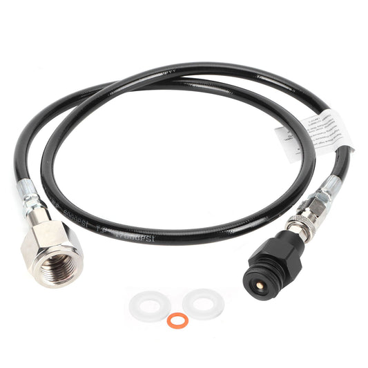 1M Soda Hose to Soda Machine Connector CO2 Cylinder Refill Adapter Connector W21.8‑14