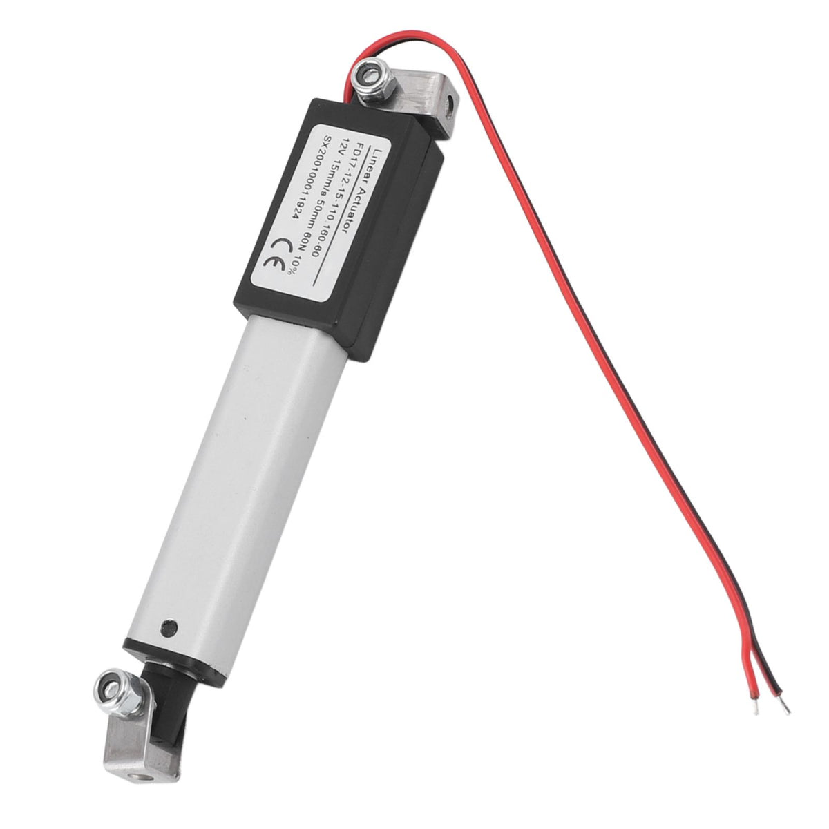 12V Electric Linear Actuator 50mm Stroke 60N Load Compact Versatile Mini Linear Actuator for Robots Electric Sofa Massage Bed