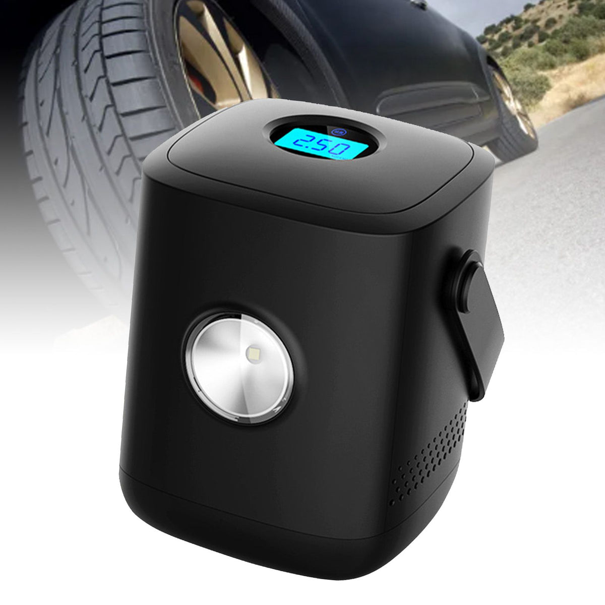 Car Tire Inflator Digital Display Electric Portable Air Compressor Pump for Motorcycle Inflatable Boats Balls