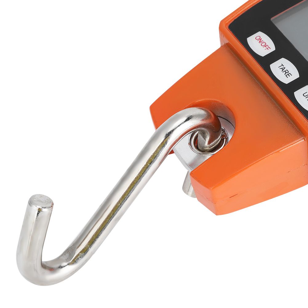 300KG Industrial Crane Scale LCD Digital Electronic Hook Hanging Weight Scale for Large Luggage