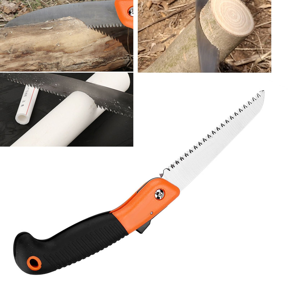 Foldable Portable Manual Pruning Saw with Anti slip Handle Outdoor Gardening Tree Trimming Tool