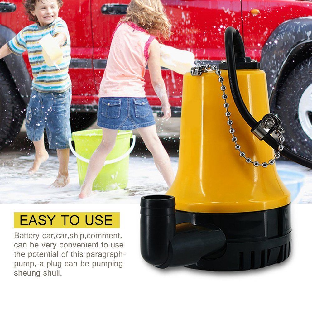 12V Micro DC Immersible Submersible Agricultural Irrigation Bilge Electric Water Pump
