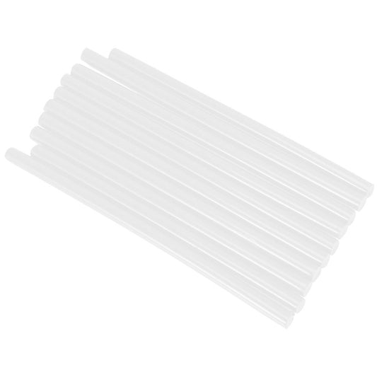10pcs set 7 * 150mm Colorful Hot Melt Glue Adhesive Sticks for 20W Small Power Gun Transparent