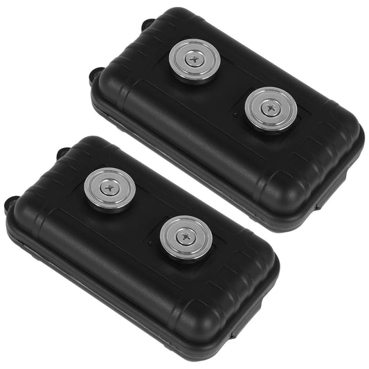 Waterproof and Rustproof Magnetic Car Key Box with Multifunctional GPS Tracker for Spare Key