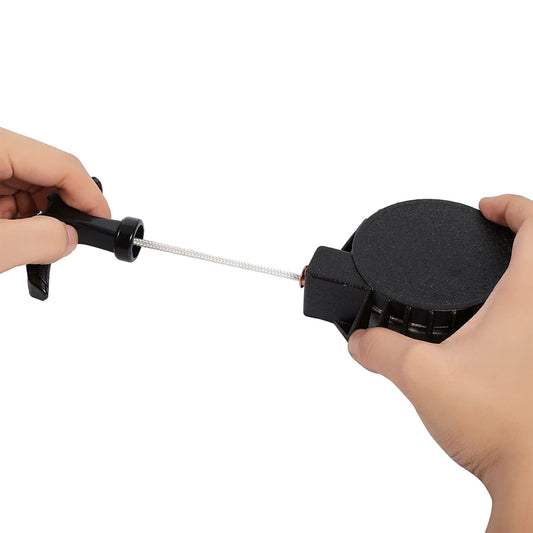Easy Pull Starter Parts Mini Motorcycle 2-Punch Hand Puller Engine Starter Ignition Switch Small Off Road Hand Puller