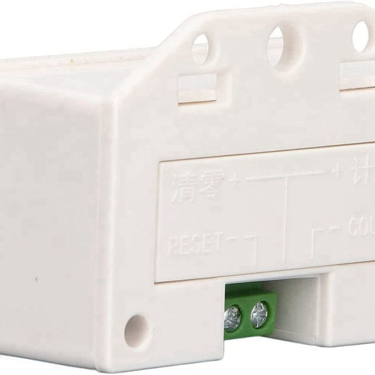 2X 5 Digit Electronic Digital Display Counter Proximity Industrial Magnetic Sensor Switch Punch Counter Induction Meter