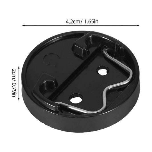 5Pcs Portable Small Soldering Iron Stand Black Soldering Tool Holder for Desktop Repair