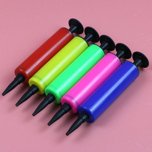 Inflator Air Pump for Balloons - Balloon Pump, Balloon Inflator | Handheld Balloon Air Pump, Hand Pump (Random Color)