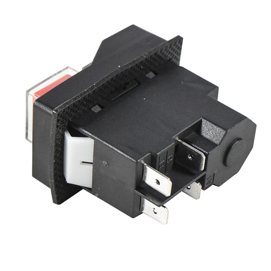 On-Off Magnetic Switch Compatible with Electric Power Tool Dust Collector Saw Grinder, 4-Pin, 120V,