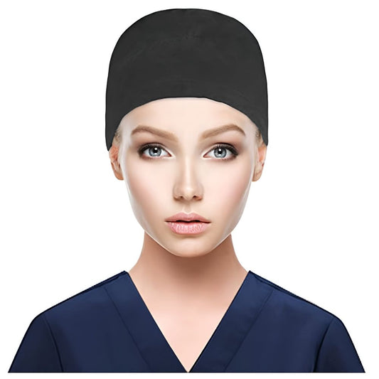 Unisex Bouffant Scrub Cap with Sweatband for Medical Work surgical caps for women