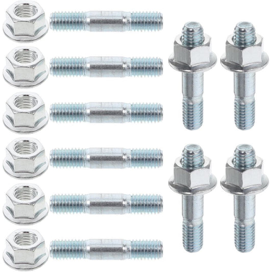 Chainsaw Guide Bar Screws Double-Ended Screw Set for Chainsaws Easy Installation 20Sets