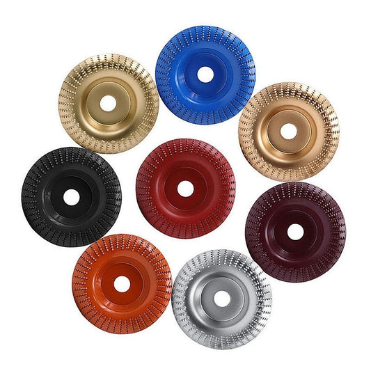 Steel Carbide Grinding Wheel Disc Angle Grinder Discs Sanding Compatible with All Standard 3.94"/10cm Manual Grinder