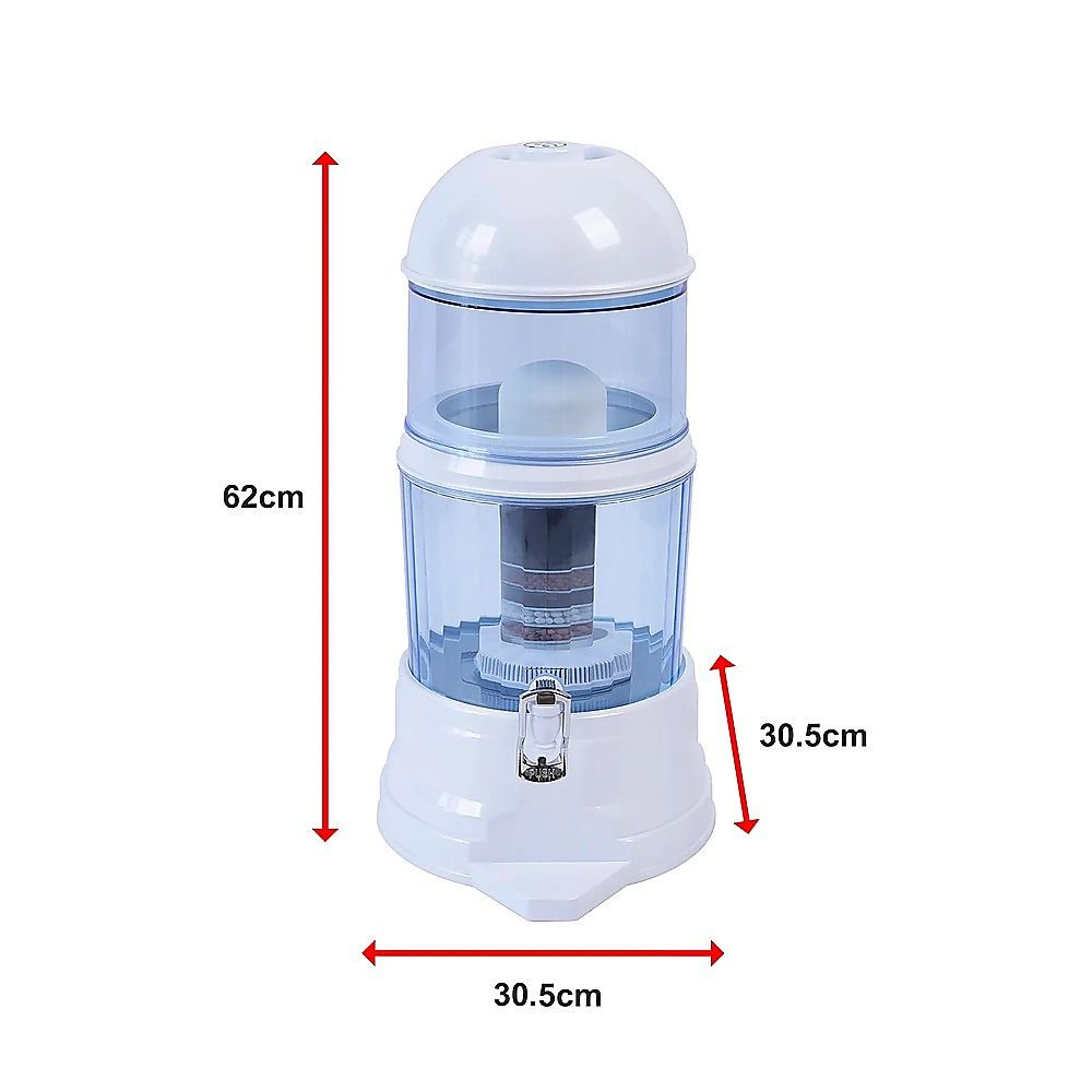 16L Benchtop Water Filter Dispenser – Ceramic Filtration System