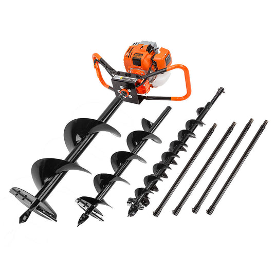 BAUMR-AG petrol post hole digger with auger