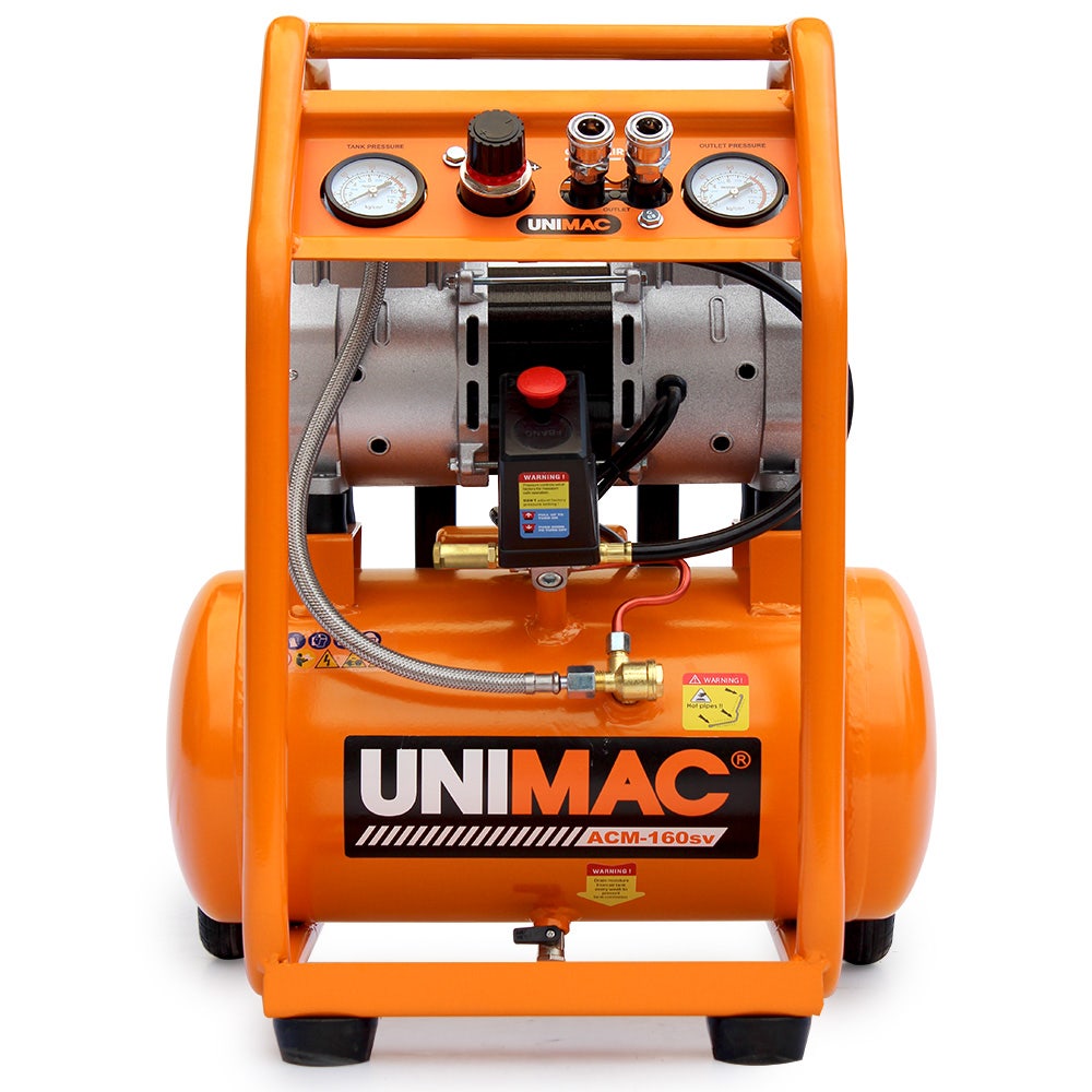Unimac silent oil-free electric air compressor