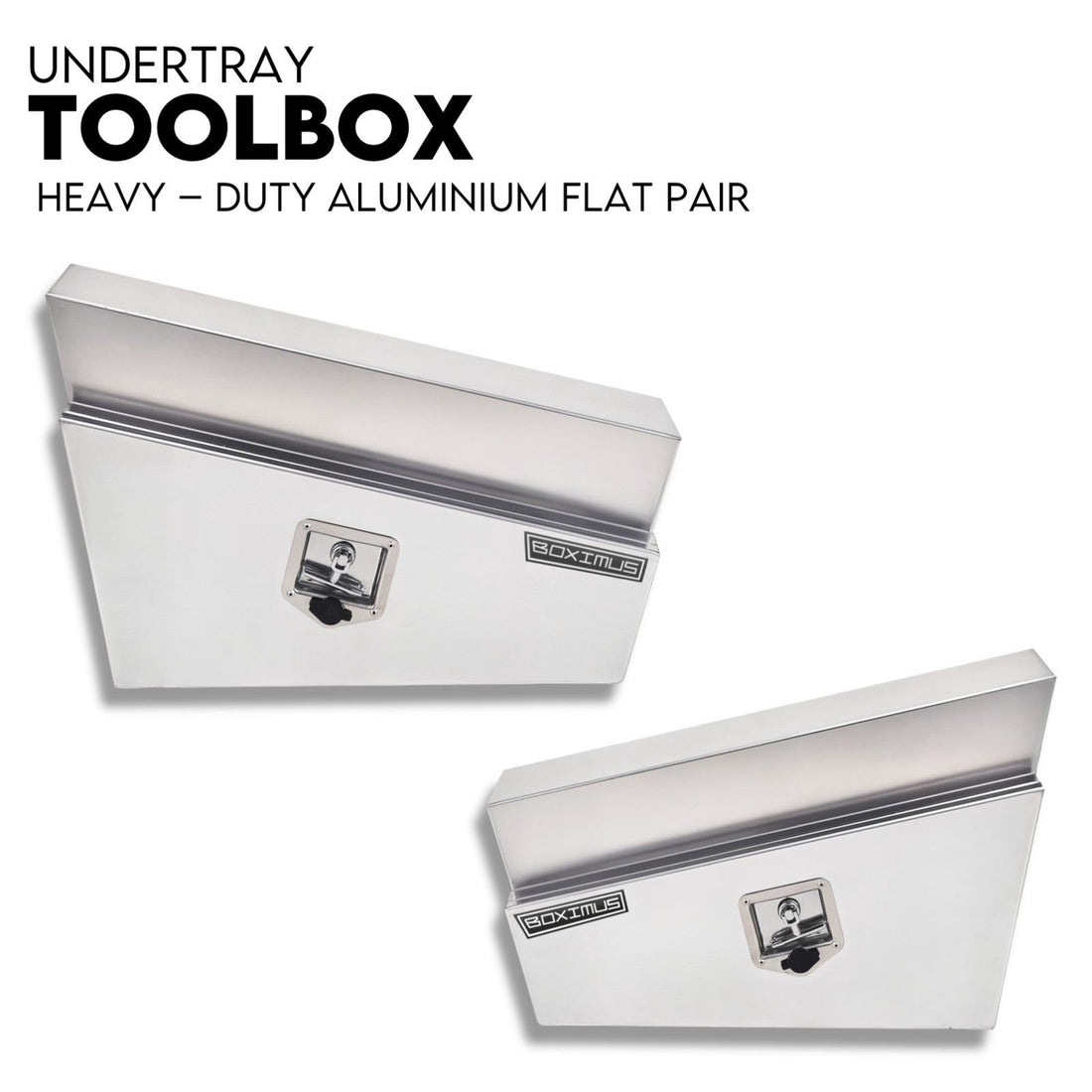 750mm Aluminium Undertray Toolbox