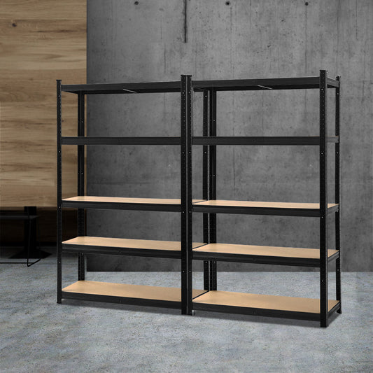 Assembling a Giantz boltless steel shelving unit