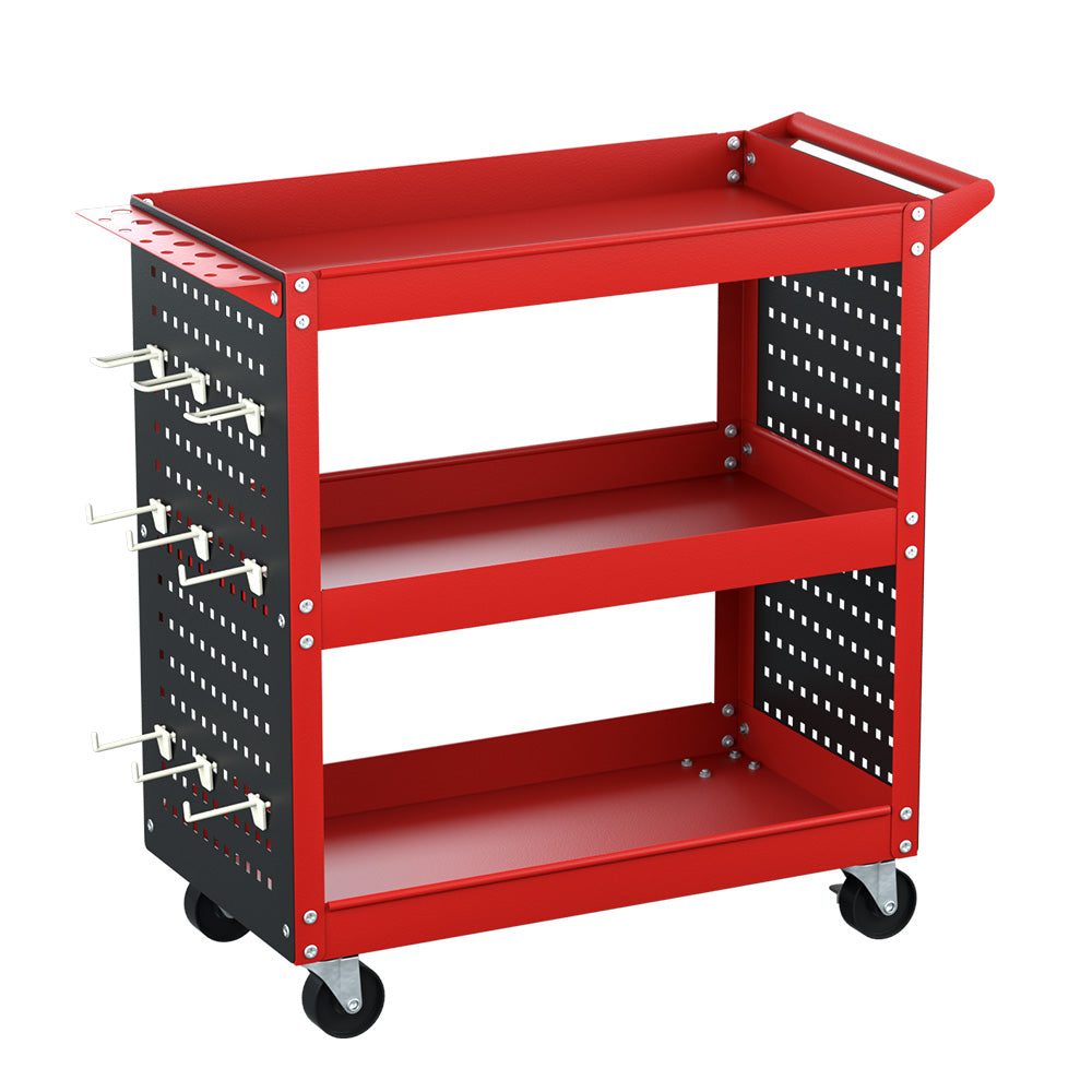 Tool storage cart and trolley