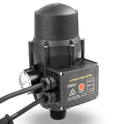 Giantz Garden Water Pump High Pressure 2000W Max 4-Stage Tank Irrigation Transfer Booster Pump Black