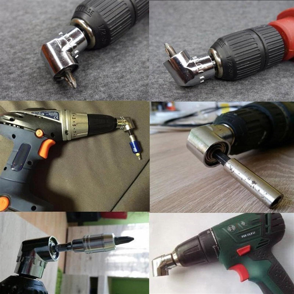 Hex Bit 105 Degree Angle Screwdriver Socket Holder Adapter Adjustable Bits Drill Angle Screwdriver Batch Head