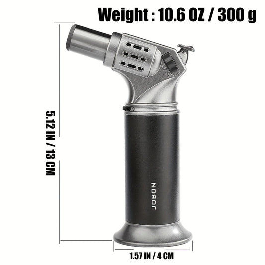 Jet Flame Torch Lighter, Wind-resistant Lighter, Refillable Butane Lighter, Electrician Soldering Tool, DIY Heat Tool, Campfire Lighter, 2‑Pack Lighter