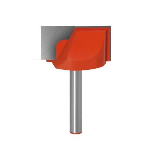 22mm blade diameter 6mm Wood Cutter Cleaning Bottom Engraving Bits Solid Carbide Router Bit Woodworking Tools CNC Milling Endmill - Silver-Red