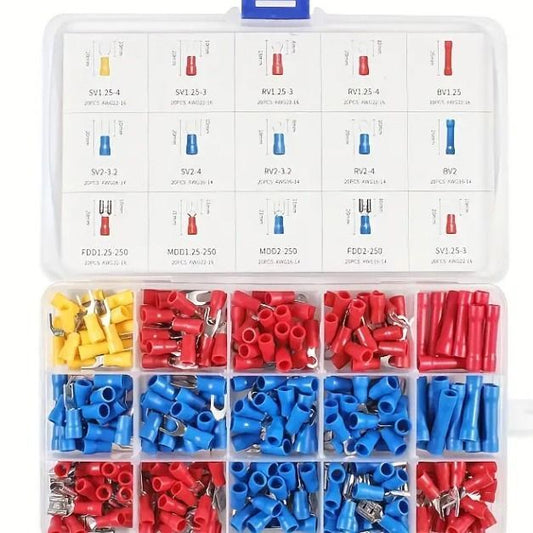 280PCS Crimp Terminal Block Pliers Set - Electrical Tool Kit