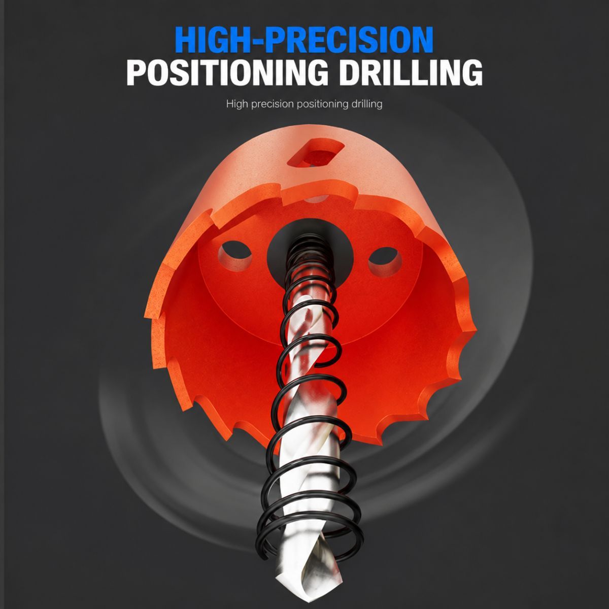 20mm Bi-Metal M42 High Speed Steel Hole Saw | with Pilot Drill Bit, Smooth Cutting Edge for PVC, Drywall, Wood, Plastic, Gypsum Board, Rubber, Thin Metal