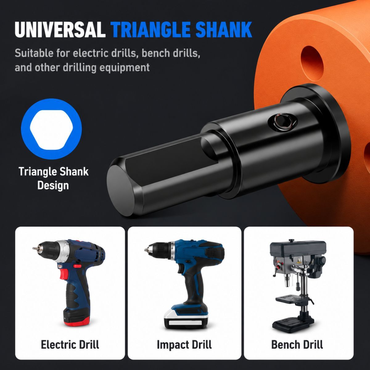 42mm Bi-Metal M42 High Speed Steel Hole Saw | with Pilot Drill Bit, Smooth Cutting Edge for PVC, Drywall, Wood, Plastic, Gypsum Board, Rubber, Thin Metal