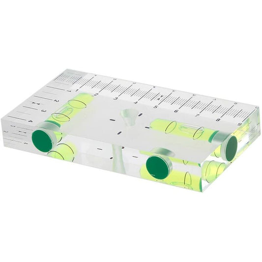 Mini High Precision Two-Direction Transparent Magnetic Spirit Level
