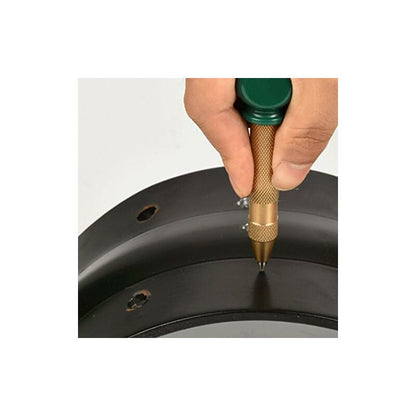 5" Automatic Center Punch Stainless Steel With Adjustable Stroke, Determines Drilling Position For Steel, Wood, Plastic