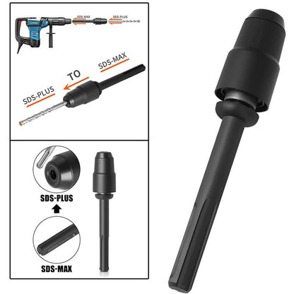 Sds Max To Sds Plus Adapter For ROtary Hammers, Sds Max To Sds Plus Drill Quick Change Tool, Chuck Adapter Quick Change
