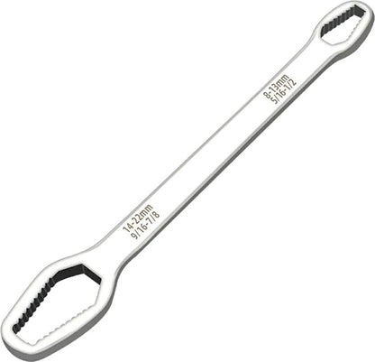 Wrench I Universal ring spanner 8-22 MM I Wrench I Adjustable I Silver