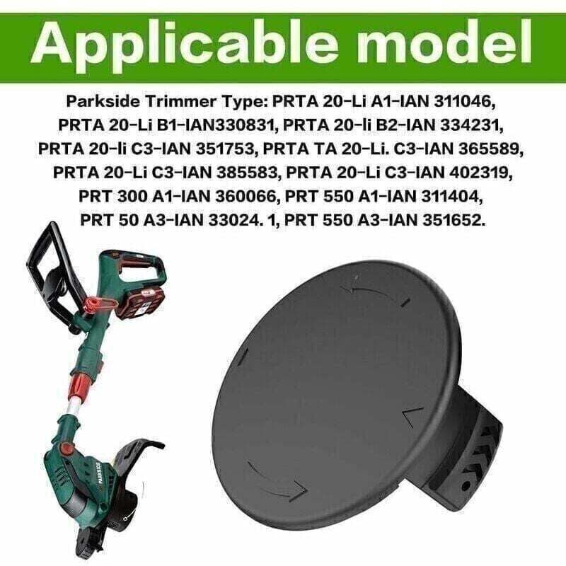 Spare Parts, Connection Bracket Compatible with Parkside PRTA 20-Li A1-IAN 311046, PRTA 20-Li B1-IAN,330831, PRTA 20-Li B2-IAN 334231 Grass Trimmer