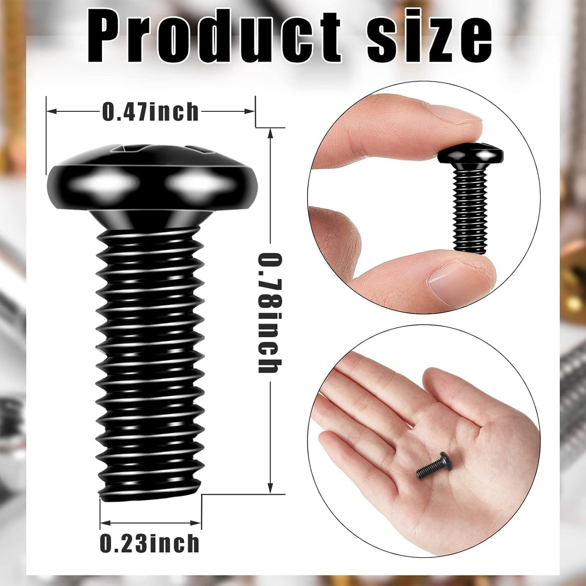 50 Pack M6 x 16 mm Rack Mount Cage Nuts, Screws and Washers Stainless Steel Black Server Rack Screws Square Insert Nuts for Audio Server Console Mounting Routers, Shelves, Enclosures, Cabinets