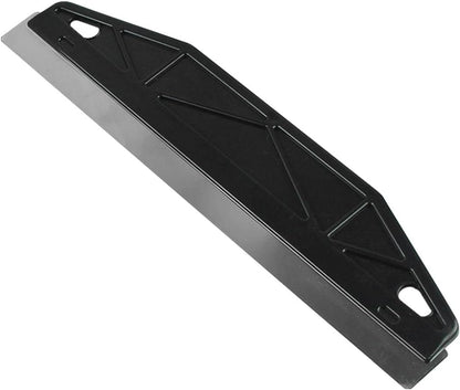 Paint Trim Guard, Cutting in Tools for Painting, Multi-Purpose Straight Edge Tool Paint Guide Painter's Trim Guard Stainless Steel Paint Shield for Paint Guide & Measurement(Black)
