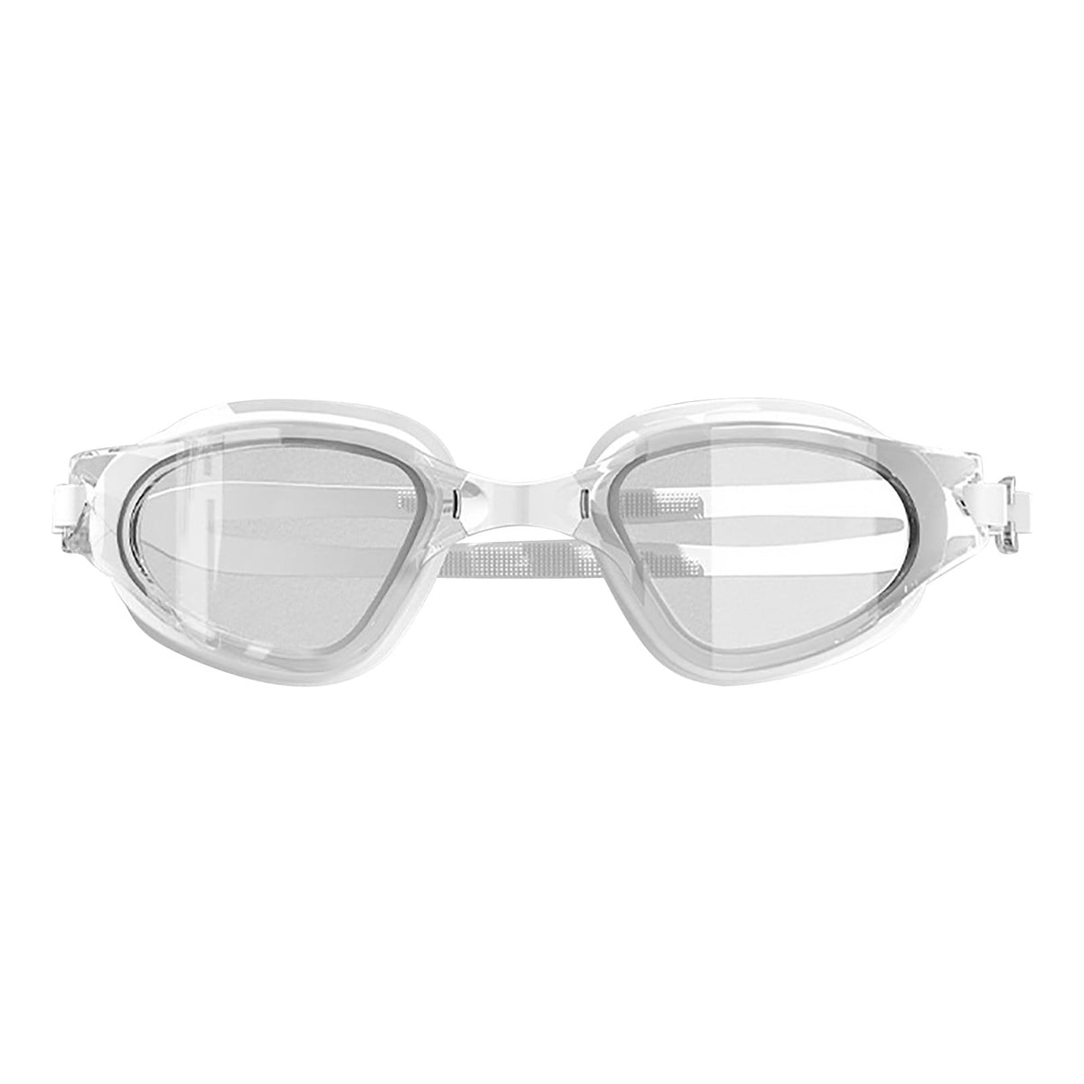 Swim Goggles for Adults, Large Frame Anti-Fog HD Myopia Swimming Goggles with Adjustable Nose Cover, Leak-Proof Seal for Men and Women, Pool and Open Water