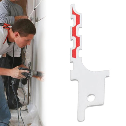 10 Pcs Drywall Reciprocating Saw Blades, Metal Repair Cutting Blade for Drywall Access, Silver