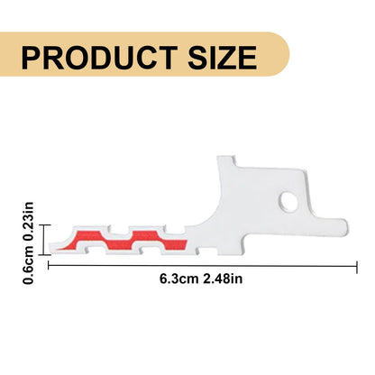 10 Pcs Drywall Reciprocating Saw Blades, Metal Repair Cutting Blade for Drywall Access, Silver