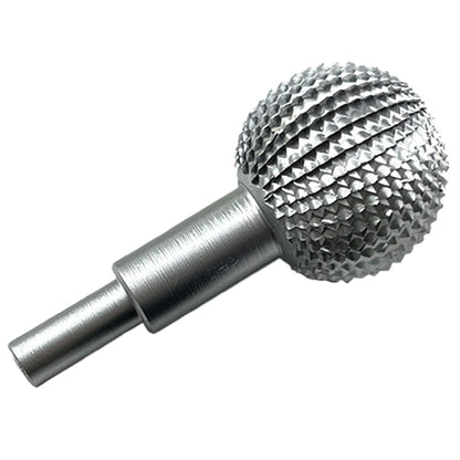 1Pc Sphere Wood Carving Burr File Spherical Grinding Head Rotary Rasp Power Tool for Woodworking Beginners