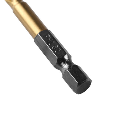 5Pcs PH2 Phillips Screwdriver Bits, S2 Steel Titanium Plated Magnetic Non-Slip Cross Head Screwdriver Bit Set, 1/4 Inch Hex Shank