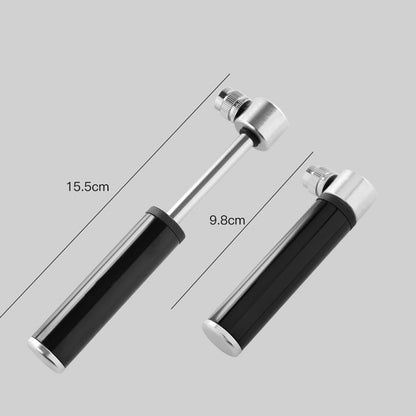 1 Set Mini Portable Bicycle Air Pump for Cycling and Outdoor Activities, 4.7x2.9in