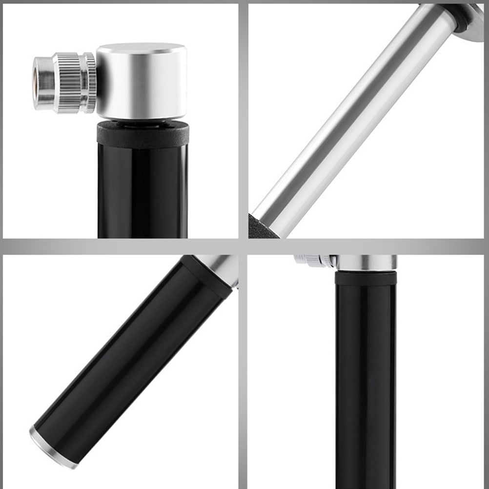1 Set Mini Portable Bicycle Air Pump for Cycling and Outdoor Activities, 4.7x2.9in