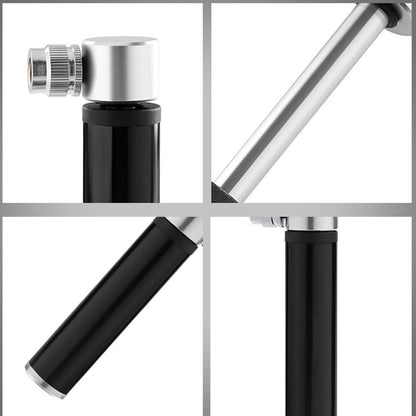 1 Set Mini Portable Bicycle Air Pump for Cycling and Outdoor Activities, 4.7x2.9in